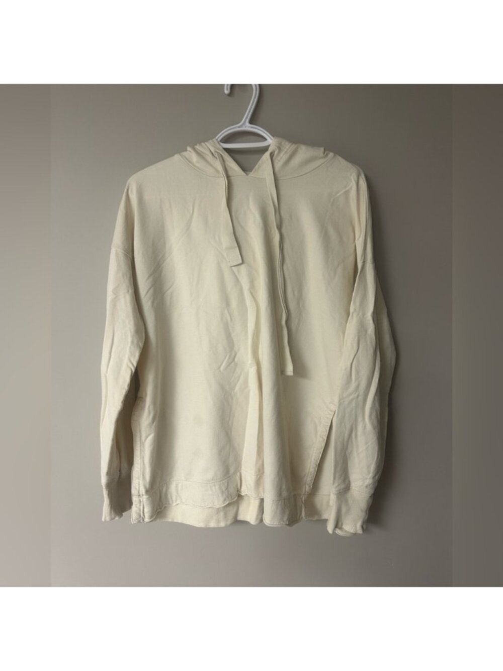Aerie Sunwashed Desert Hoodie |‎ Pale Yellow